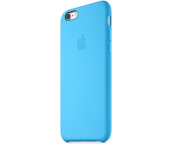 IPHONE 6 SILICONE CASE BLUE